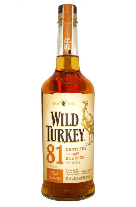 Wildturkey Whiskey 
81 Proof " Rye "