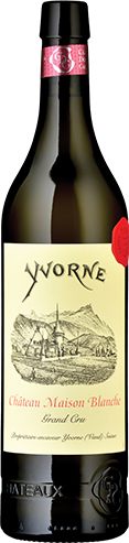 Yvorne chasselas grand cru 
Château Maison Blanche AOC