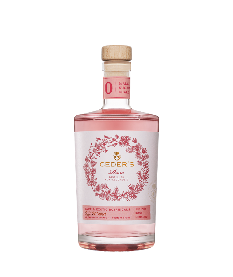 Ceder's Pink Rose
Gin sans alcool