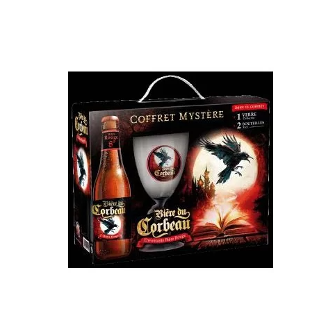 Corbeau Rouge Coffret VC
2 bouteilles 33cl + 1 verre