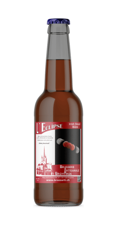 L'Eclipse Hirish Stout VP  **
Harasse Brasserie  Payerne