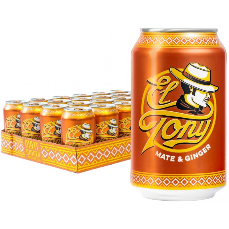 El Tony Mate et Ginger Boîte  **
24-pack