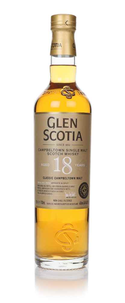 Glen Scotia Whisky 
Single Malt 18 Ans