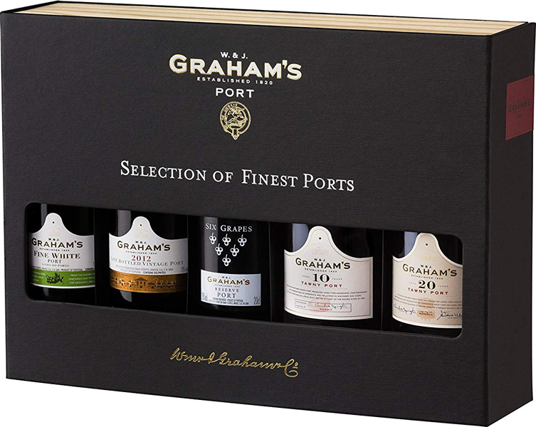 Graham's Porto Selection of finest Ports
Coffret de 5 bouteilles de 20 cl