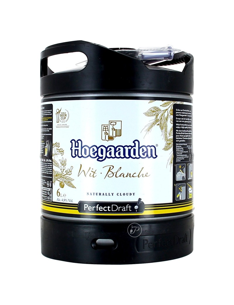 Hoegaarden blanche 6L  **
Mini fût pour machine