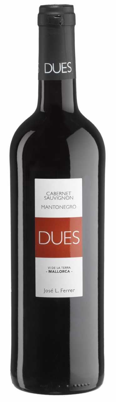 Dues Mantonegro Cabernet sauvignon
José L. Ferrer Binissalem-Mallorca do 
