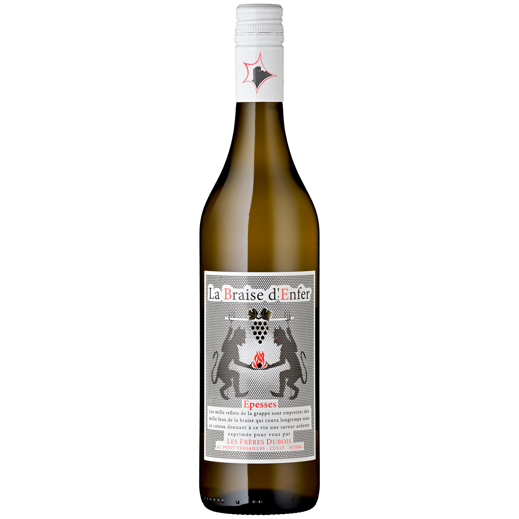 *Epesses Braise d'Enfer Magnum
Les Frères Dubois Cully AOC