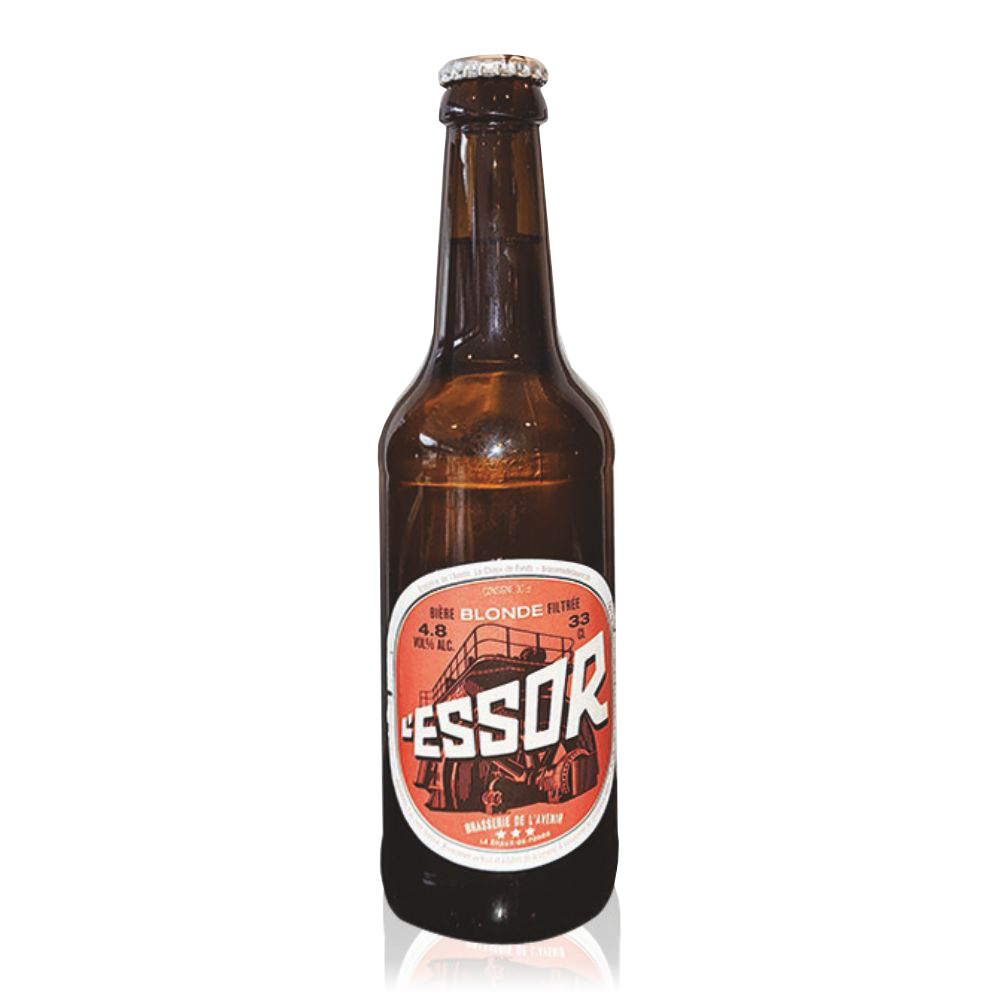 L'Essor blonde  Harasse VC  **
Brasserie de l'Avenir, Chaux-de-Fonds
