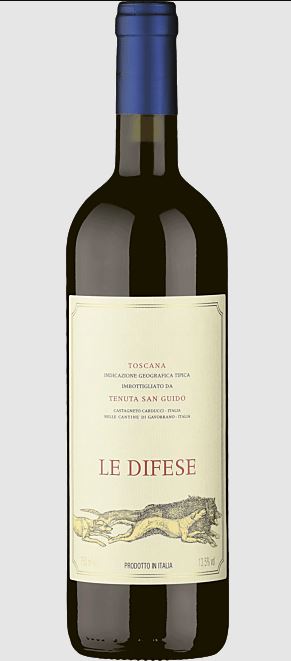 Le Difese Cab/Sangiovese   **
Tenuta San Guido Toscana IGT