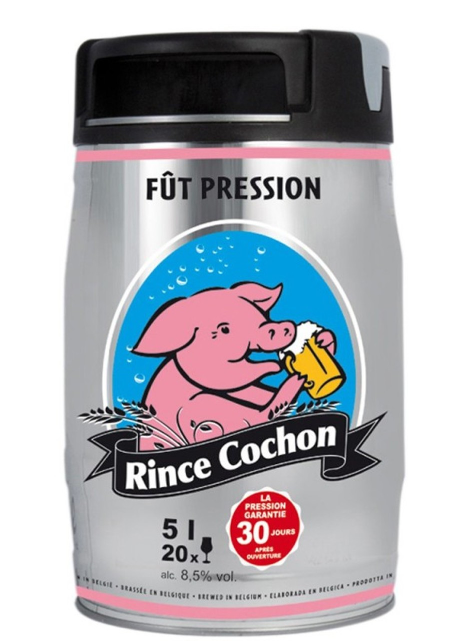 Rince Cochon Blonde 
Belgique Mini fût 5 litres