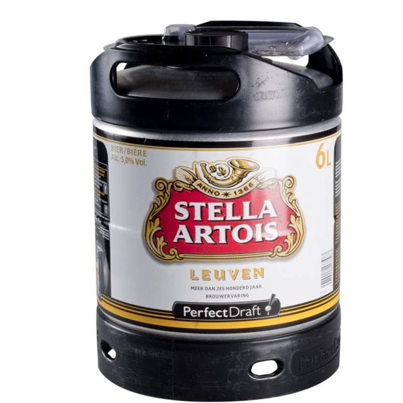 Stella Artois 6L  **
Mini fût pour machine