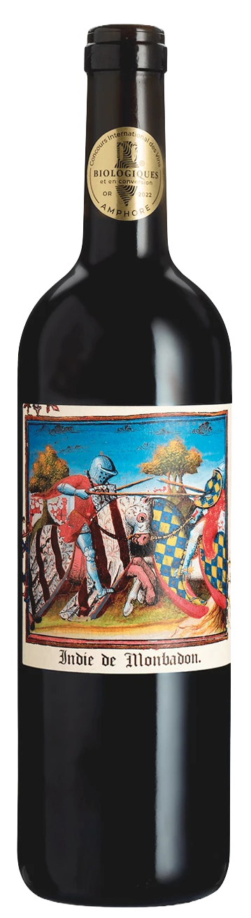 Indie de Monbadon rouge
Castillon Côtes de Bordeaux