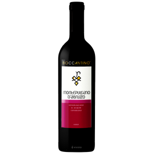 *Montepulciano d'Abruzzo 3LT Bib
Boccantino Doc
