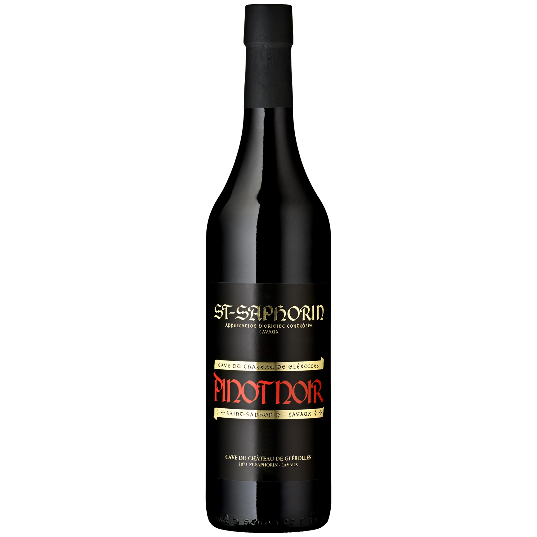 *St-Saphorin Lavaux AOC Pinot Noir 
Cave du Château de Glérolles