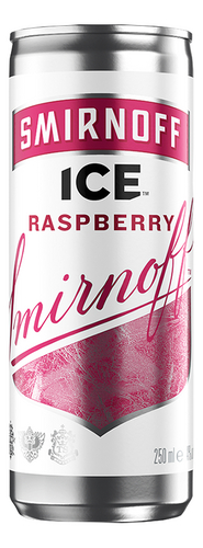 Smirnoff Ice Raspberry Vodka 
Boite 6x4-pack