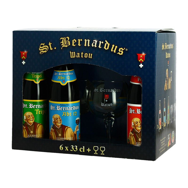 St-Bernardus Coffret VC
6 bouteilles + 2 verres