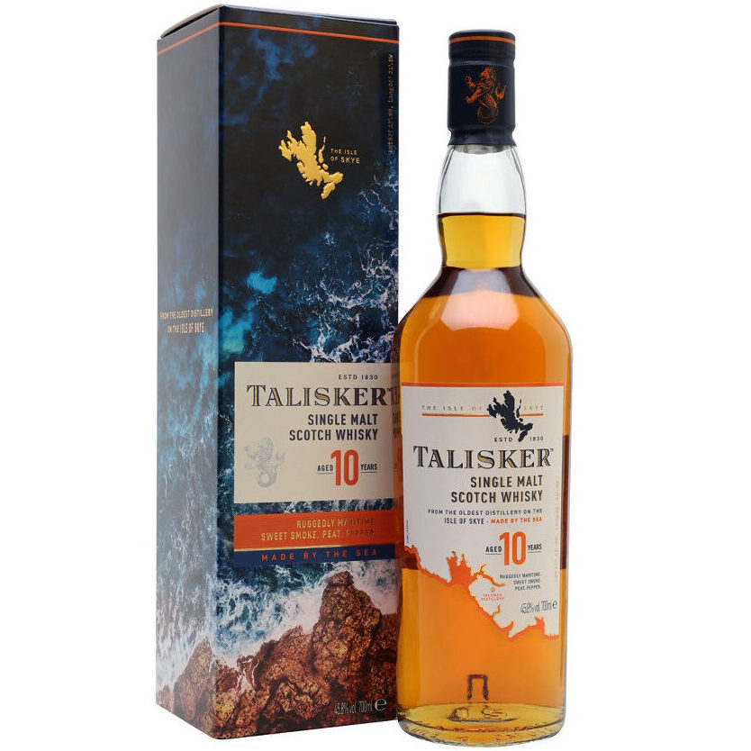 Talisker Whisky 10 Ans
Coffret avec Flacon de Poche