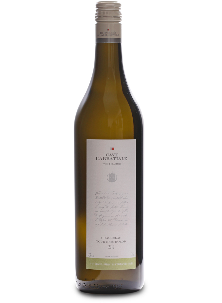 *Château Tour Bertholod blanc  **
Commune de Payerne AOC